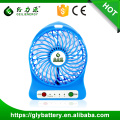 Guangzhou fábrica de alta velocidad 5 V portátil mini usb ventilador con batería